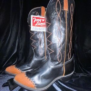 Tony Lama Women's Emilia Western Cowboy Boots